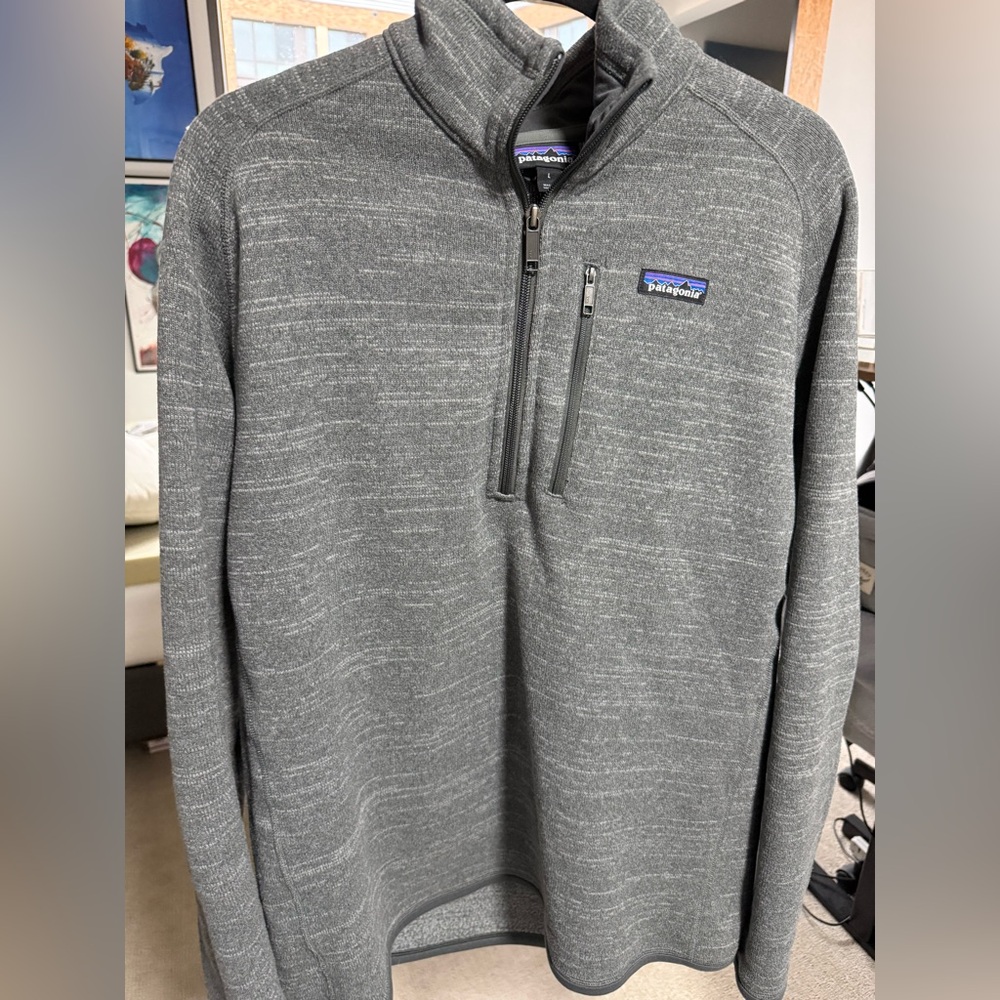 Patagonia Men’s Better Sweater 1/4 Zip Fleece Large